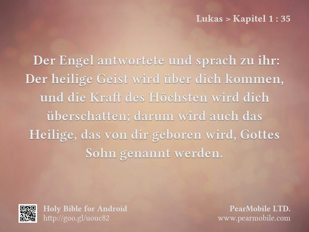 Lukas, Kapitel 1:35